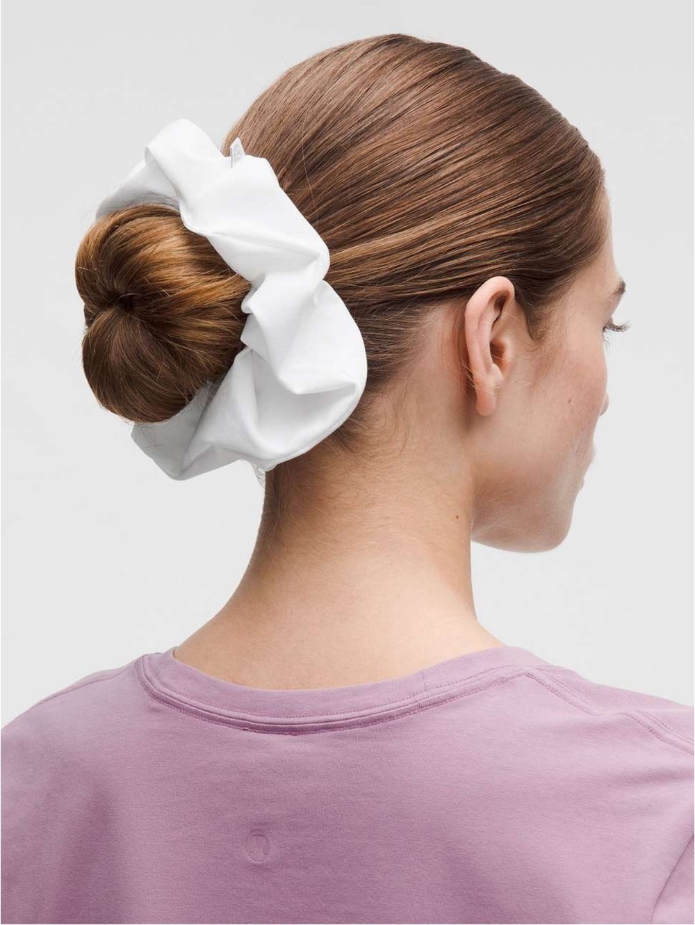 🆕🤍 Lululemon Uplifting Scrunchie Oversized White